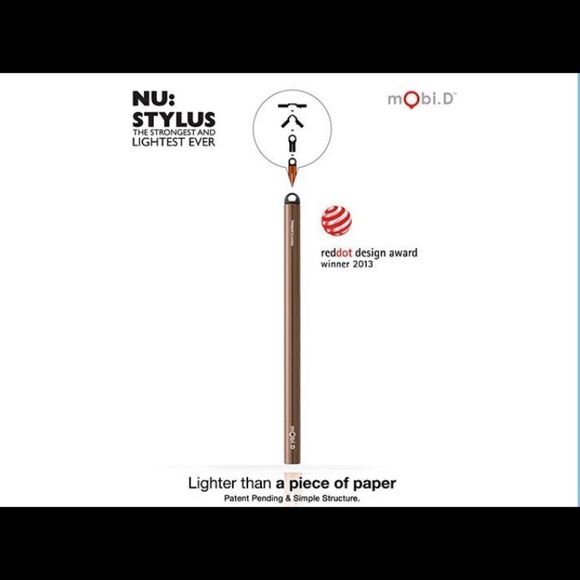 Silver Mobi.D™️ lightweight Stylus - Picture 3 of 5